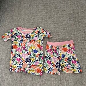 Little Sleepies Summer Garden short set